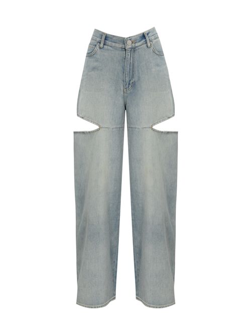 Jeans ampi Lauryn Loose con cut-out PINKO | 104794 A2I6PJE